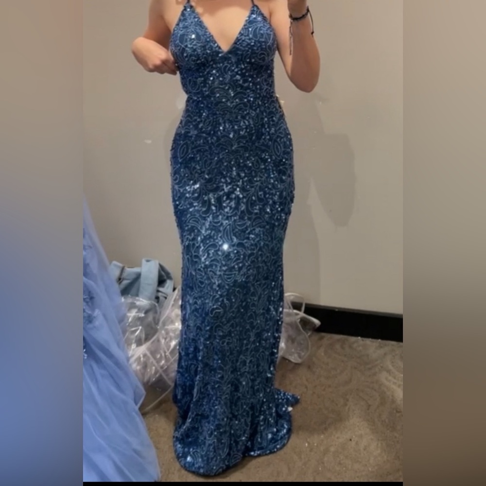 Scala Sapphire size 2 prom dress